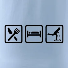 Eat sleep kolobeh - kolobežka Eat sleep kolobeh - kolobežka