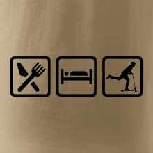 Eat sleep kolobeh - kolobežka