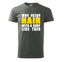 Who Needs Hair With A Body Like This