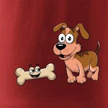 Parové tričko - Pes a kosť