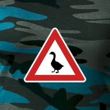 Dopravná značka - Pozor hus