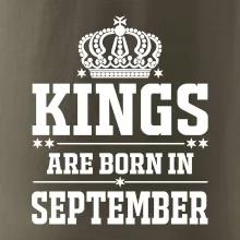 Kings are born in September