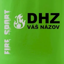 DHZ REFLEXNÉ (oheň, firesport, názov zboru - vlastný nápis)