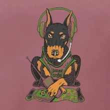 Bojový doberman (Pecka design)