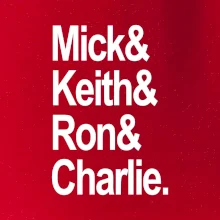 Mick Keith Ron Charlie