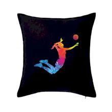 Volejbalista/Volejbalistka splash s loptou