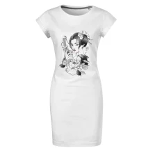 Japonsko - žena s červenými ústami Japonsko - žena s červenými ústami