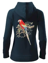 Papagáj  na listnatom strome