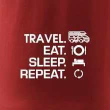 Eat sleep travel - alkovna