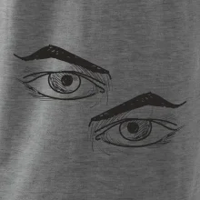 Párový motív - oko naštvané