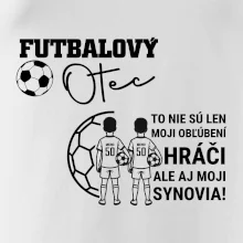 Futbalový otec - Dvaja synovia (vaše meno a číslo)