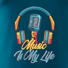 Music is my life slúchadlá