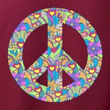 Peace symbol mandela