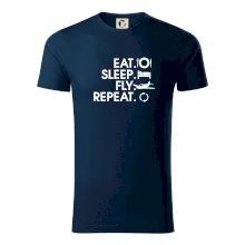 Eat sleep fly repeat