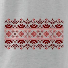 Ukrajinský vzor - červený