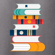 Knihy flat design Knihy flat design