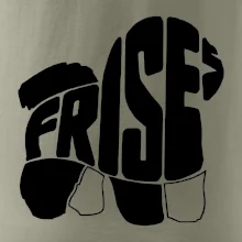 Bišónik - Fries nápis v tele