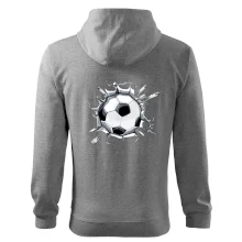Futbalová lopta v triku Futbalová lopta v triku