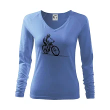 MTB kreslený cyklista MTB kreslený cyklista