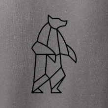 Geometria ľadový medveď stojaci