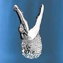 Krokodíl kreslený  (Pecka design)