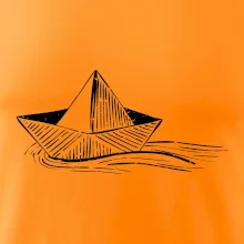 Letná romantika - papierová loďka