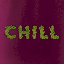 Konopi nápis chill