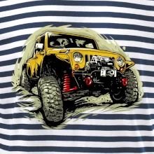 Žltý offroad s navijakom