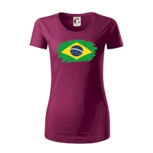 Brazília vlajka štetkou