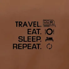 Eat sleep travel - Veľký príves