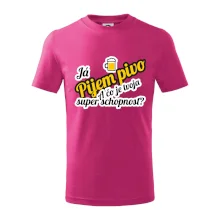 Pijem pivo - tvoja super schopnosť - šikmý