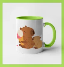 Kapybara so zmrzlinou