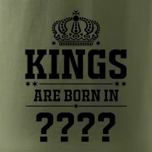 Kings are born in   (Vlastný mesiac narodenia)