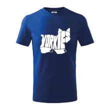 Yorkšírský teriér - Yorkie - Nápis v tele