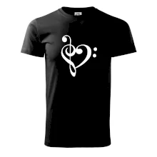 Husľový kľúč srdce Husľový kľúč srdce