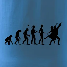 Evolúcia tanec - tancujúca dvojica