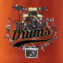 Drums - kreslené bubny Drums - kreslené bubny