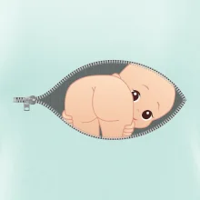 Bábätko a zadoček (Hana-creative)