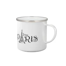 Paris nápis Eiffelovka rovný