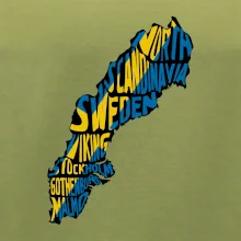 Mapy - názvy miest - Švédsko