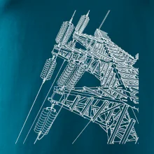 Nákres stožiara vysokého napätia Nákres stožiara vysokého napätia