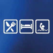 Eat sleep vodné pólo v rade