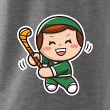 Ikona pozemný hokej holka