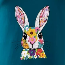 Zajačik ako vyšitý