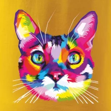 Mačka dúhová hlava