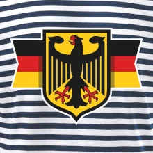 Nemecká orlica a vlajka Nemecká orlica a vlajka