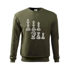 Šachové figúrky kreslené