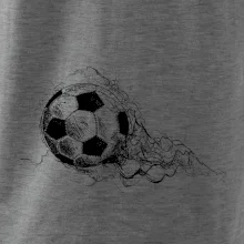Futbalová lopta - kresba ceruzkou