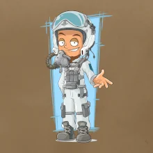 Vesmírny vojak oranžový