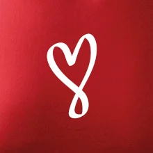 Srdce nekonečno na prsník